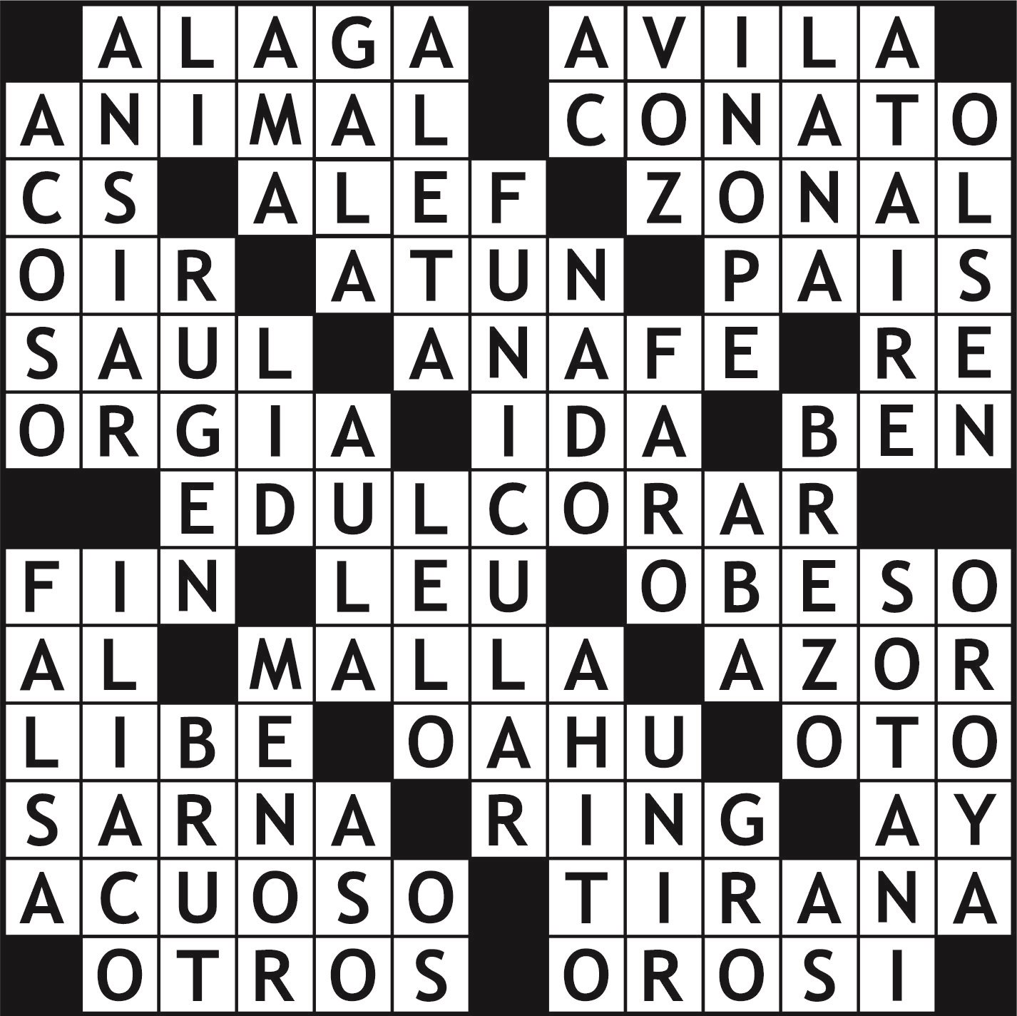 Solución del juego anterior