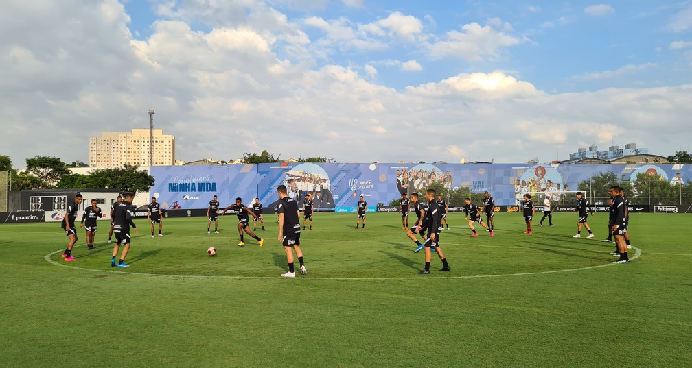 Entrenamiento de Corinthians en el CT Joaquim Grava. Foto: Corinthians.