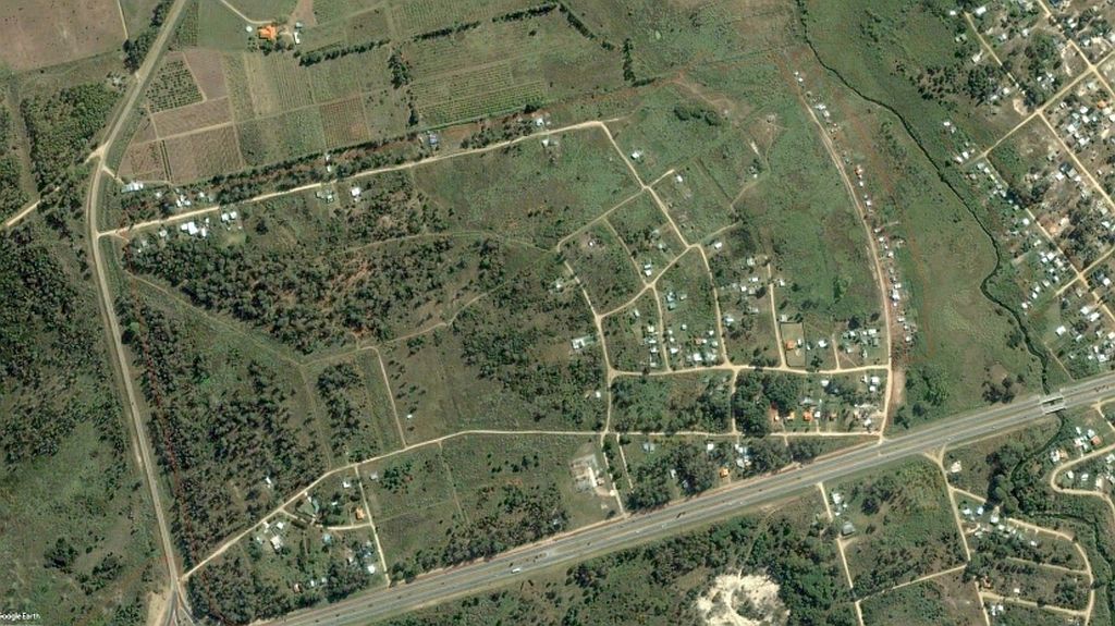 En el 2004 se iniciaron las primeras construcciones irregulares en  “Las Cumbres” un asentamiento de Canelones,  ubicado en Neptunia. Foto: El País