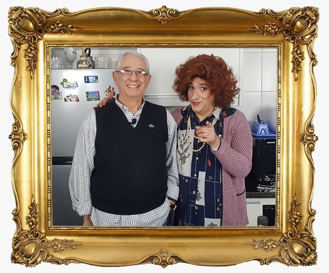 Michell de Leon y Sergio Puglia. Foto: Ruben Oroz