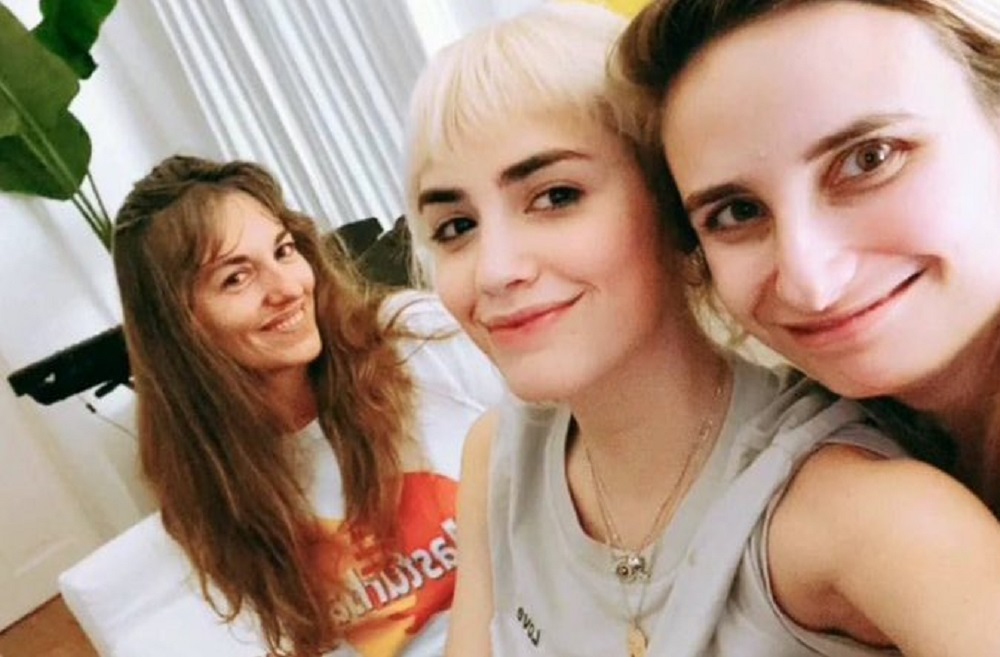 Erika Halvorsen, Lali Espósito y Tamara Tenenbaum