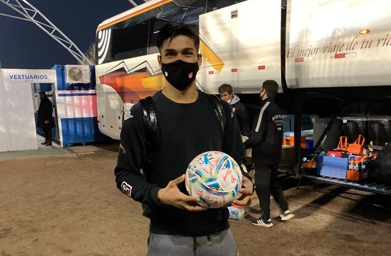 Matías Arezo. Foto: @cariverplateuru.