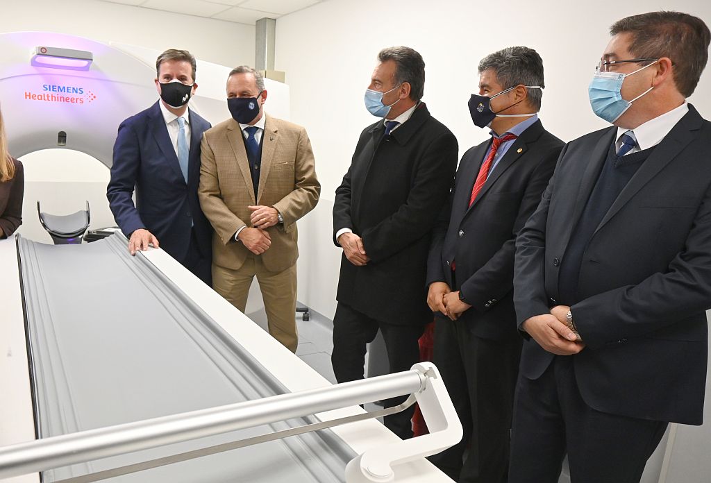 Tomógrafo fue inaugurado por Delgado y Salinas. Foto: Ricardo Figueredo