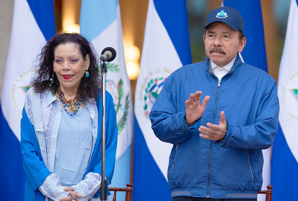 Daniel Ortega y Rosario Murillo. Foto: Presidencia Nicaragua
