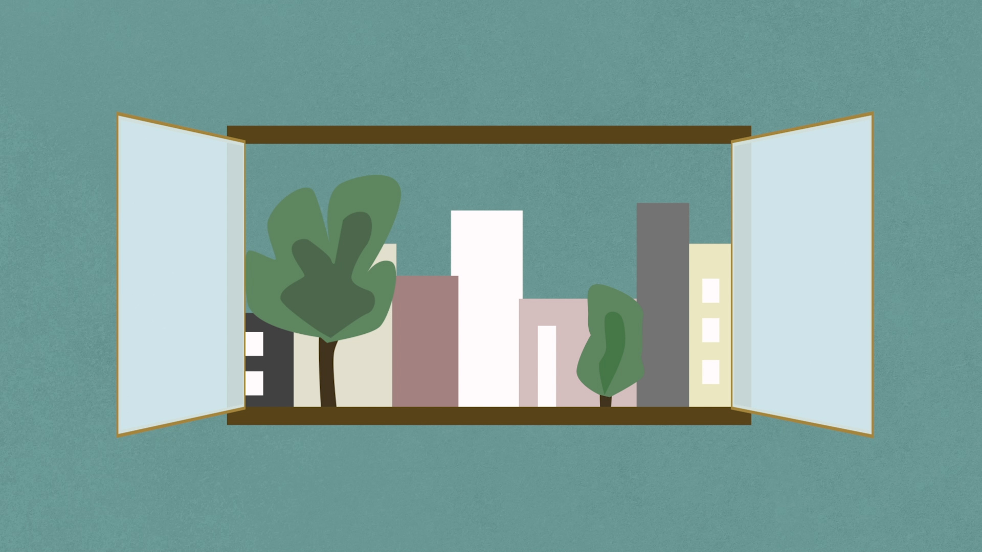 Abrir las ventanas es algo clave para evitar contagios de coronavirus. Ilustración: Faustina Bartaburu