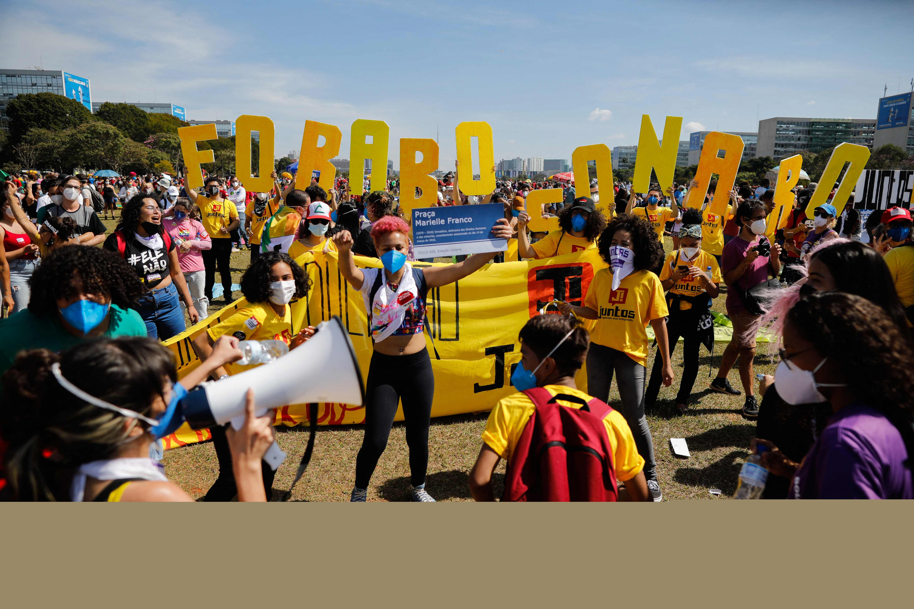 Protestas contra Bolsonaro en Brasil