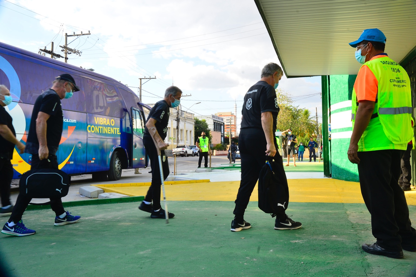 Práctica de Uruguay en Cuiabá