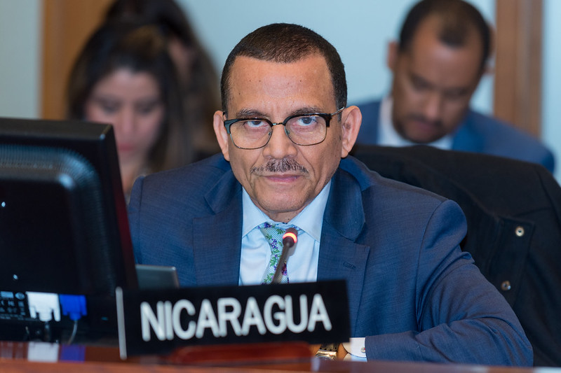 Luis Alvarado, embajador de Nicaragua ante la OEA. Foto: Juan Manuel Herrera / Flickr oficial de OEA.