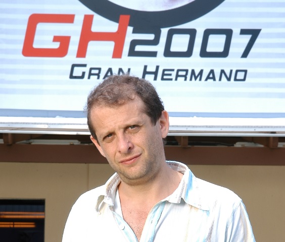 Gorban durante la producción de Gran Hermano 2007, la edición más exitosa que consagró a Marianela Mirra.