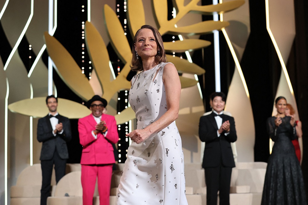 Jodie Foster en el Festival de Cannes. Foto: AFP
