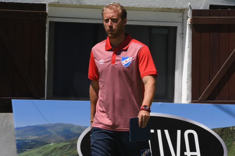 Nicolás Maidana en Nacional. Foto: Archivo El País.
