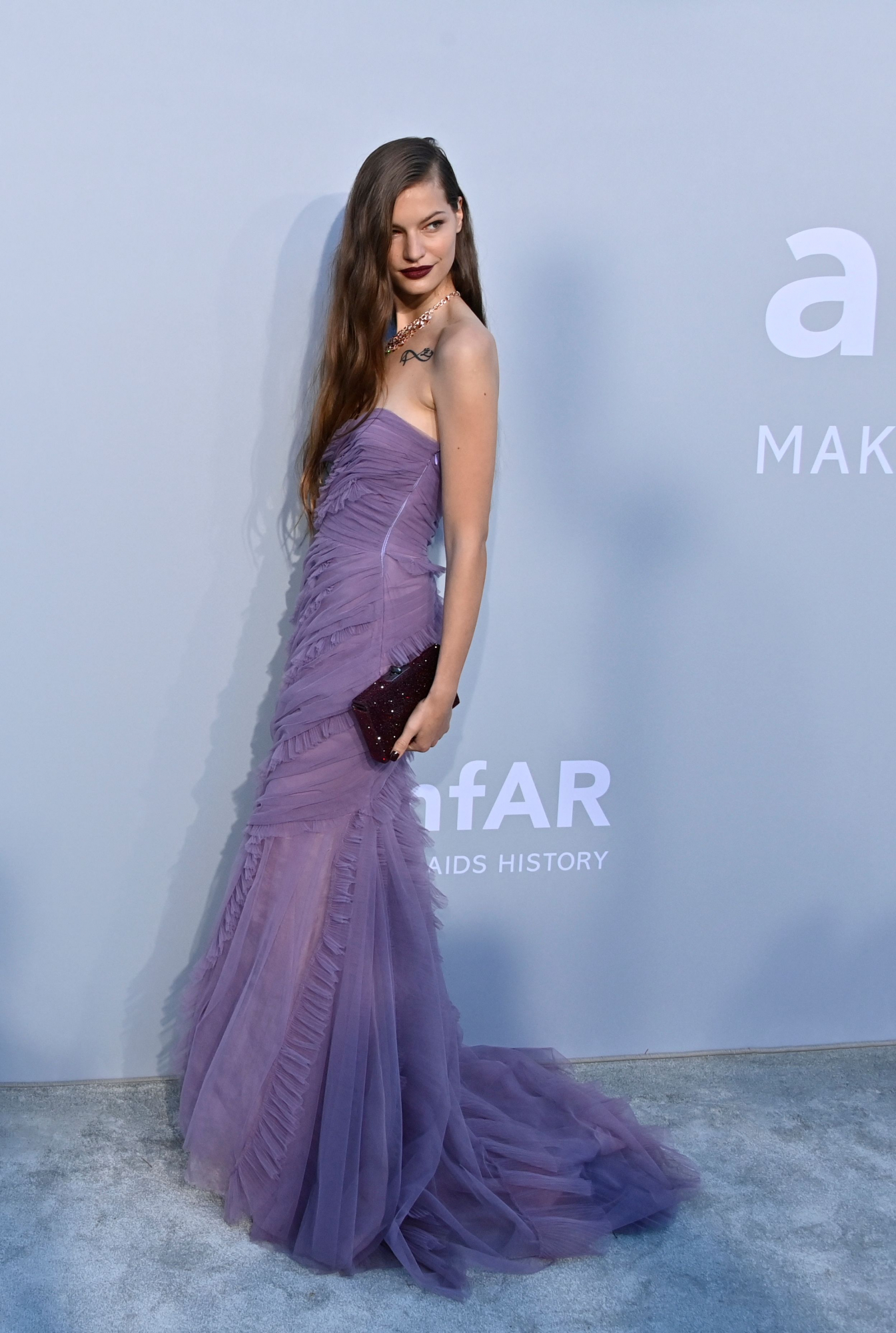 Gala de amfAR 2021 en Cannes. Foto: AFP