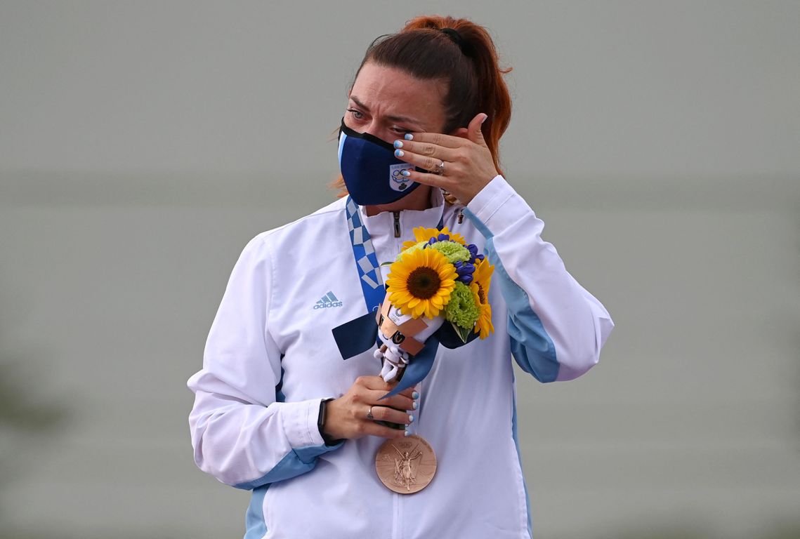 Alessandra Perilli. Foto: AFP.