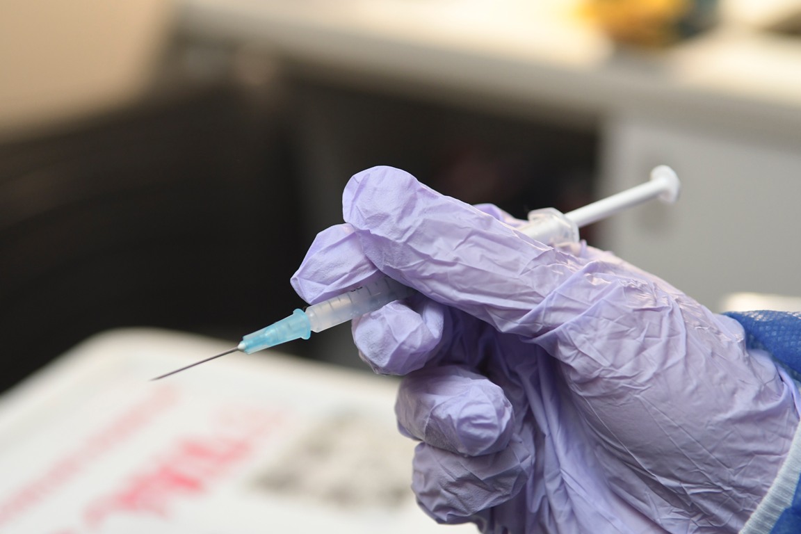 Vacuna, vacunación, dosis. Foto: Leonardo Mainé.