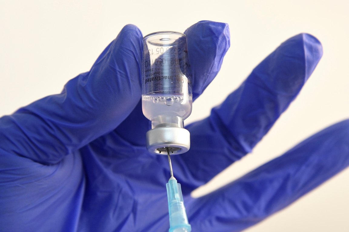 Vacuna, vacunación, dosis. Foto: Leonardo Mainé.