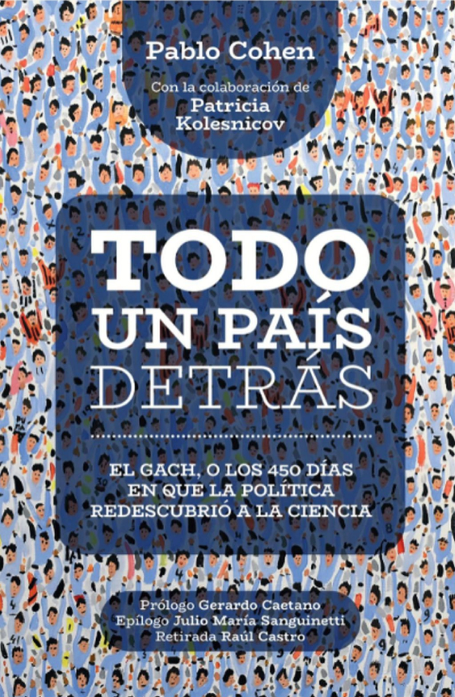 Portada del libro "Todo un país detrás". Foto: Difusión