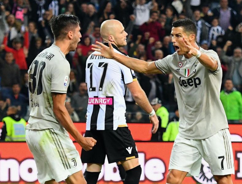 La imagen con la que Rodrigo Bentancur despidió a Cristiano Ronaldo.