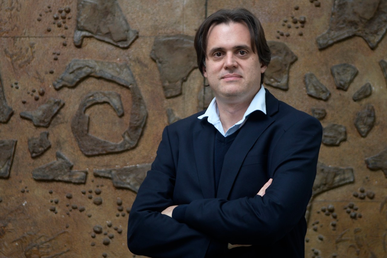 Director de Granja Nicolás Chiesa. Foto: Marcelo Bonjour.