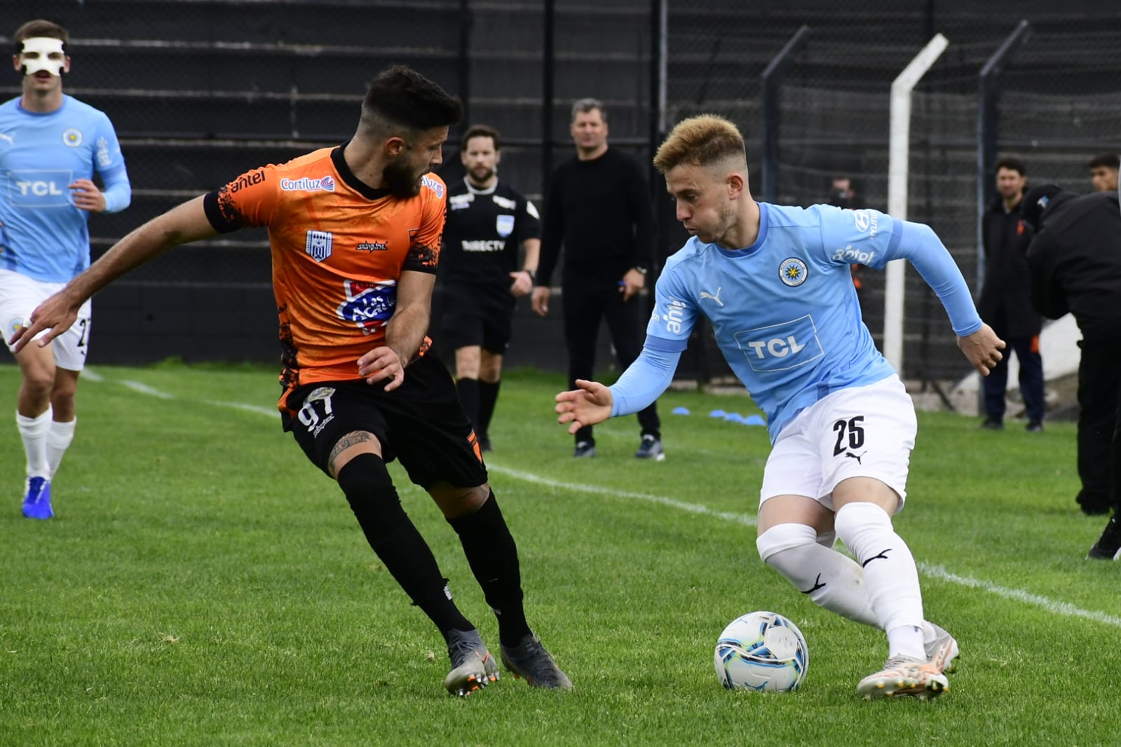 Sud América y Montevideo City Torque en Jardines del Hipódromo. Foto: Marcelo Bonjour.