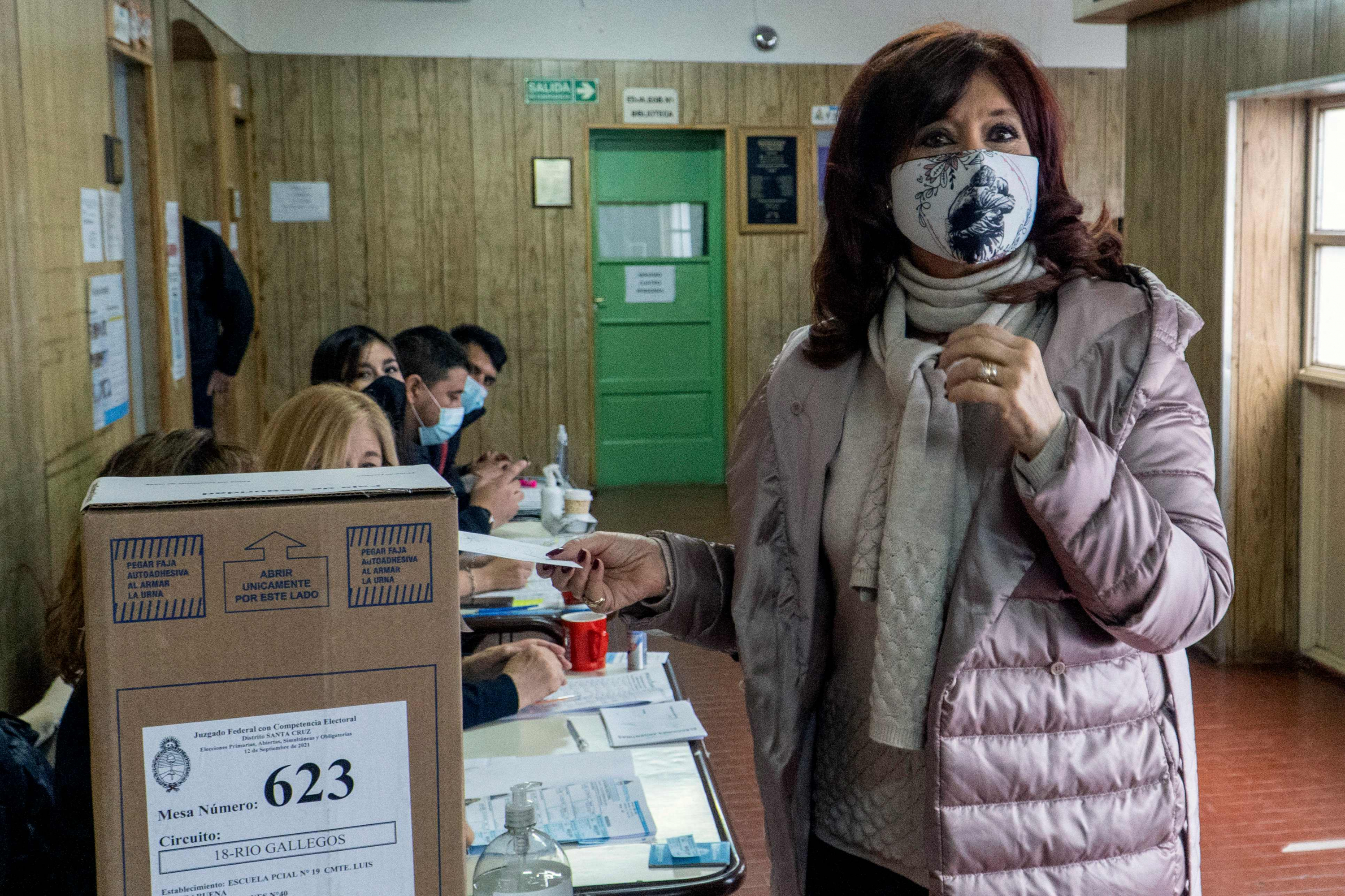 Cristina Kirchner. Foto: AFP
