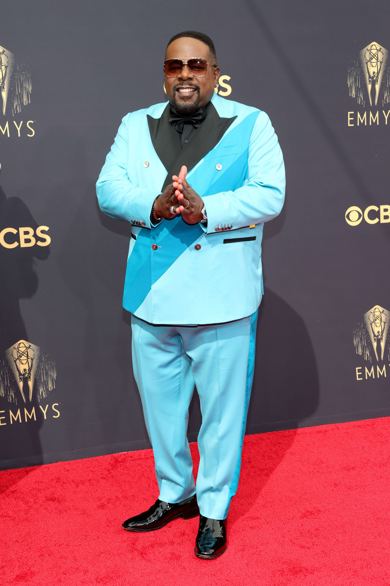 Cedric The Entertainer en los premios Emmy 2021. Foto: AFP