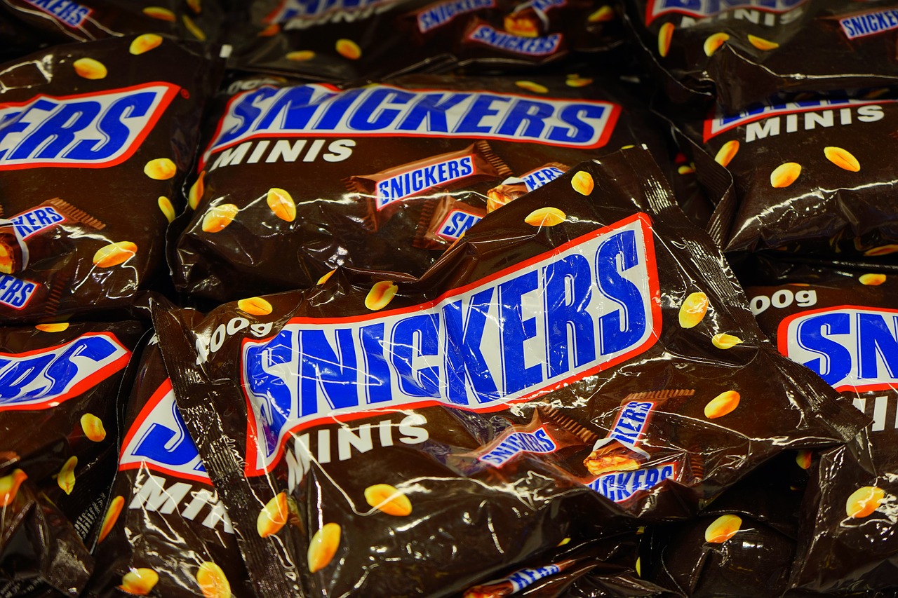 Snickers. Foto: Pixabay.