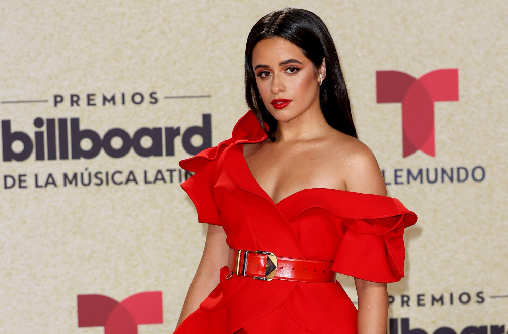 Camila Cabello en los Latin American Billboard Award. Foto: AFP