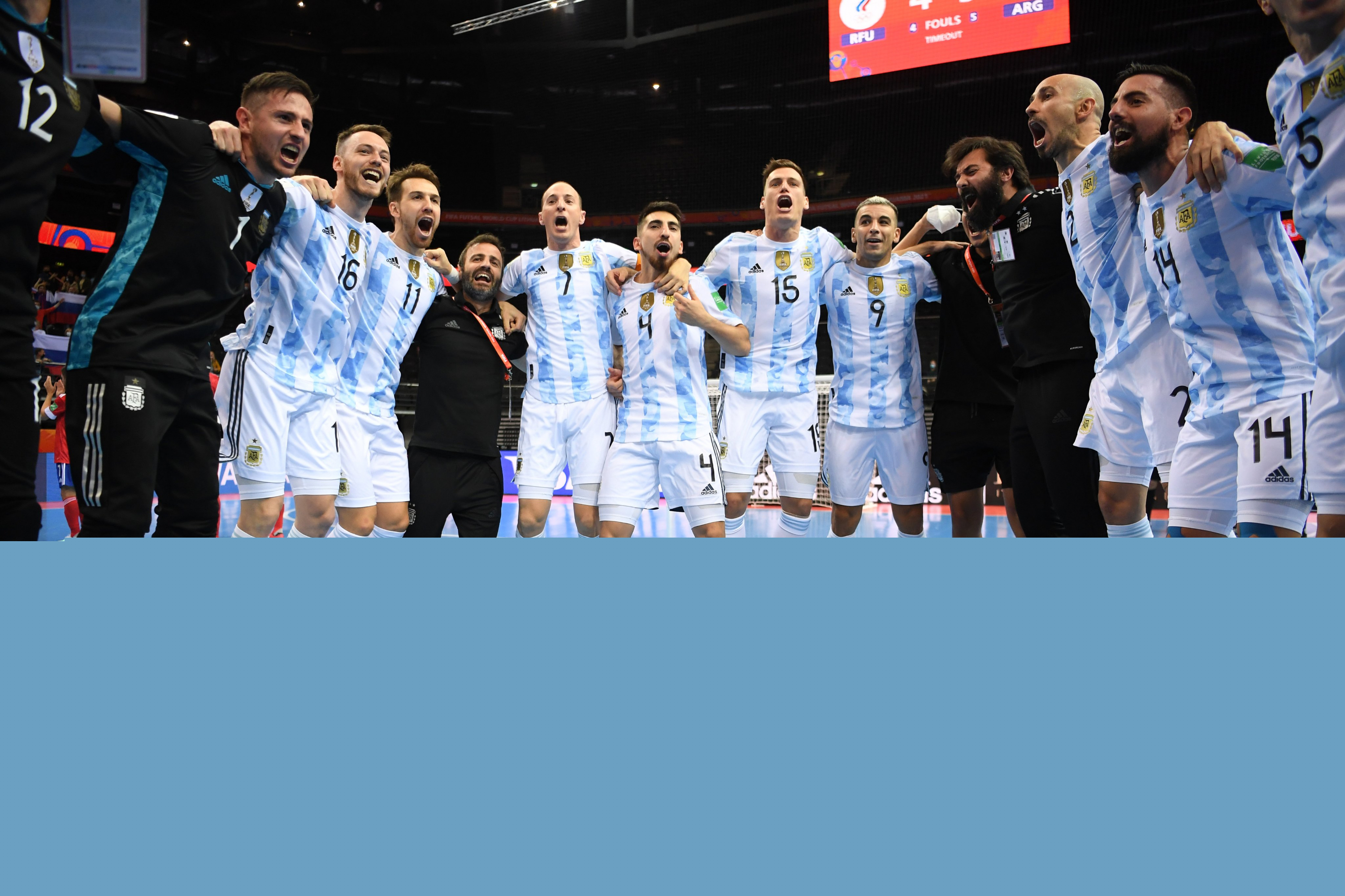 Argentina quiere jugar una nueva final del mundo de futsal. Foto: @fifacom_es
