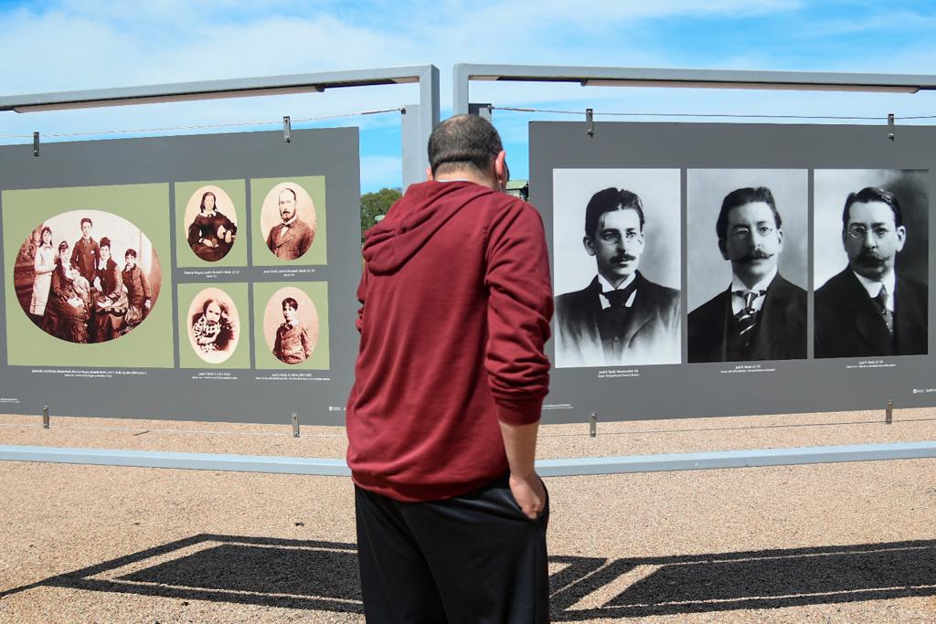 “Homenaje a José E. Rodó. Entre rostros y objetos”. Fotogalería Parque Batlle Foto: Estefanía Leal