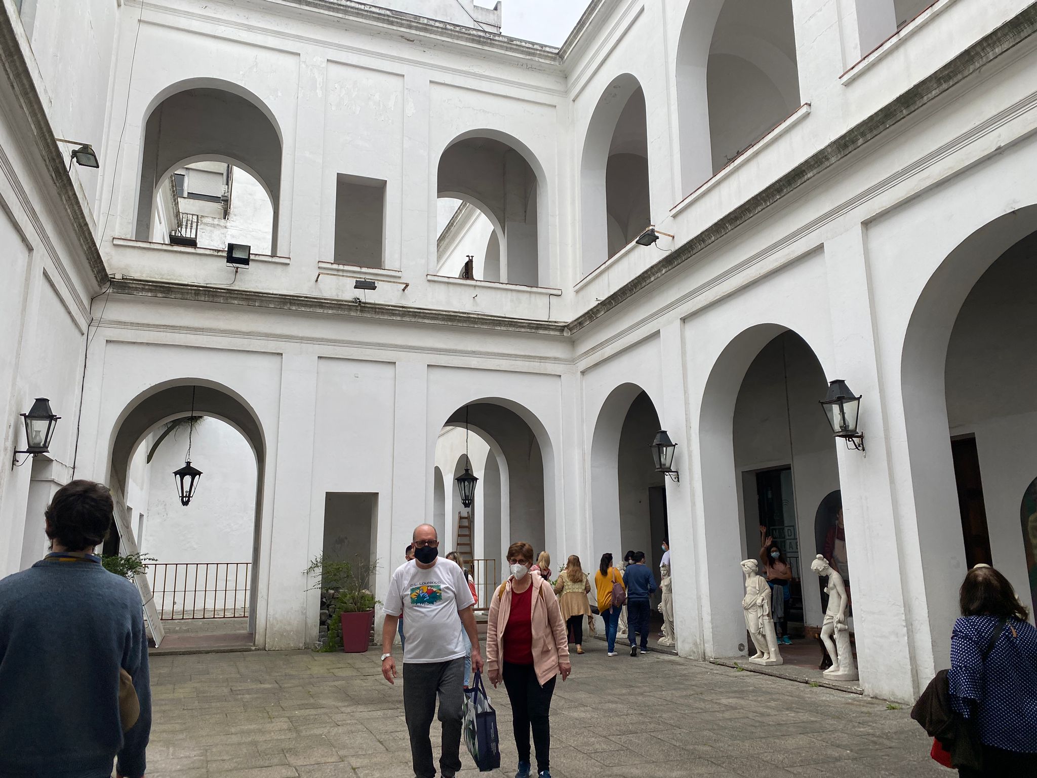 Día del Patrimonio en el Cabildo de Montevideo. Foto: Mariana Malek