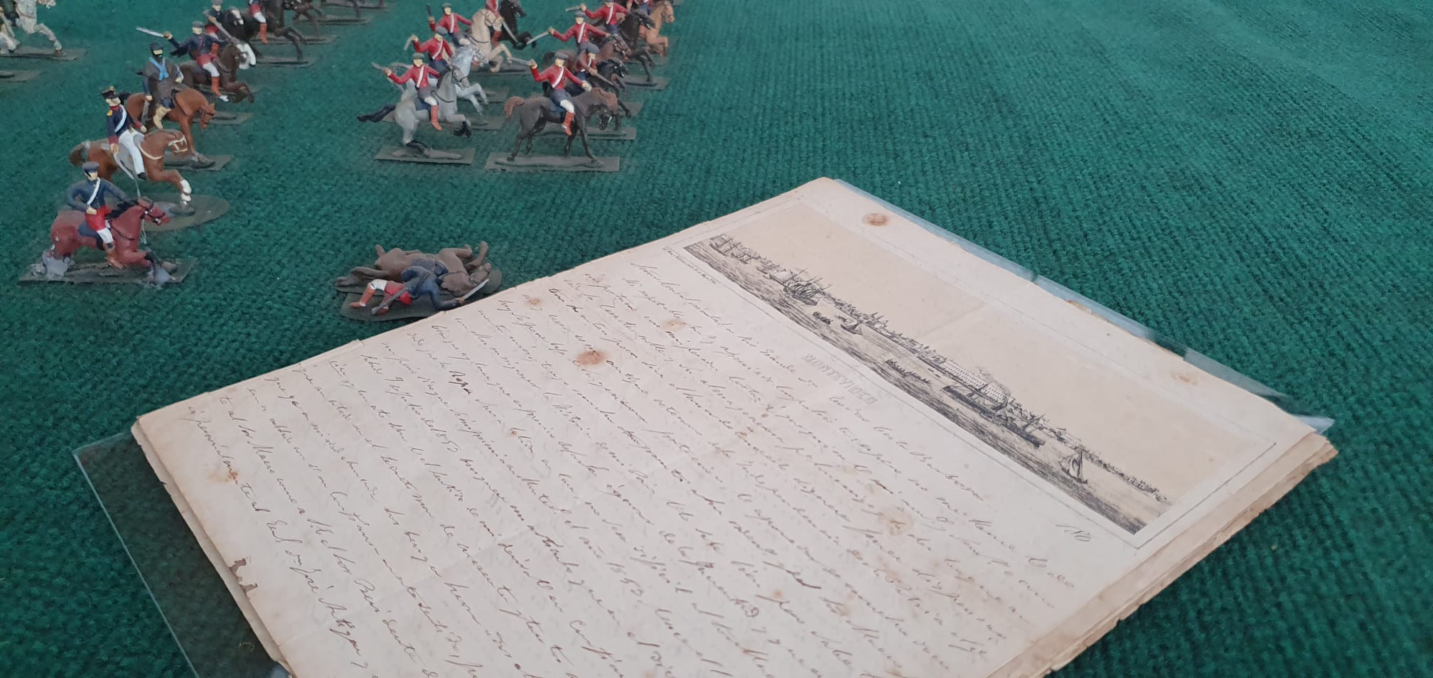 Las cartas de José Costa. Foto: Comunicación Sur