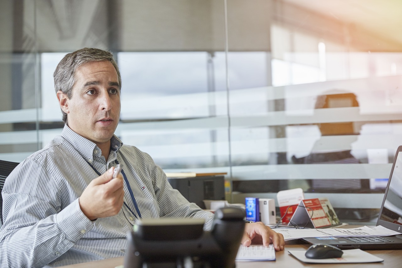 Sebastián Rivero, gerente del Departamento de Desarrollo de Negocios en Jauser Soluciones Logísticas.