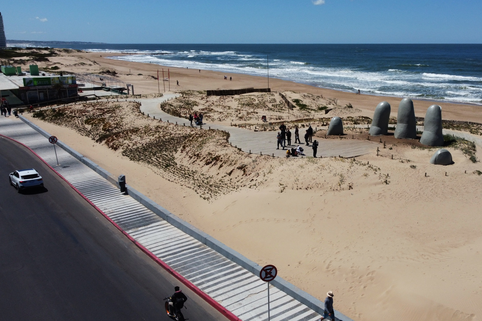 Pasarela de madera en Los Dedos. Foto: Ricardo Figueredo