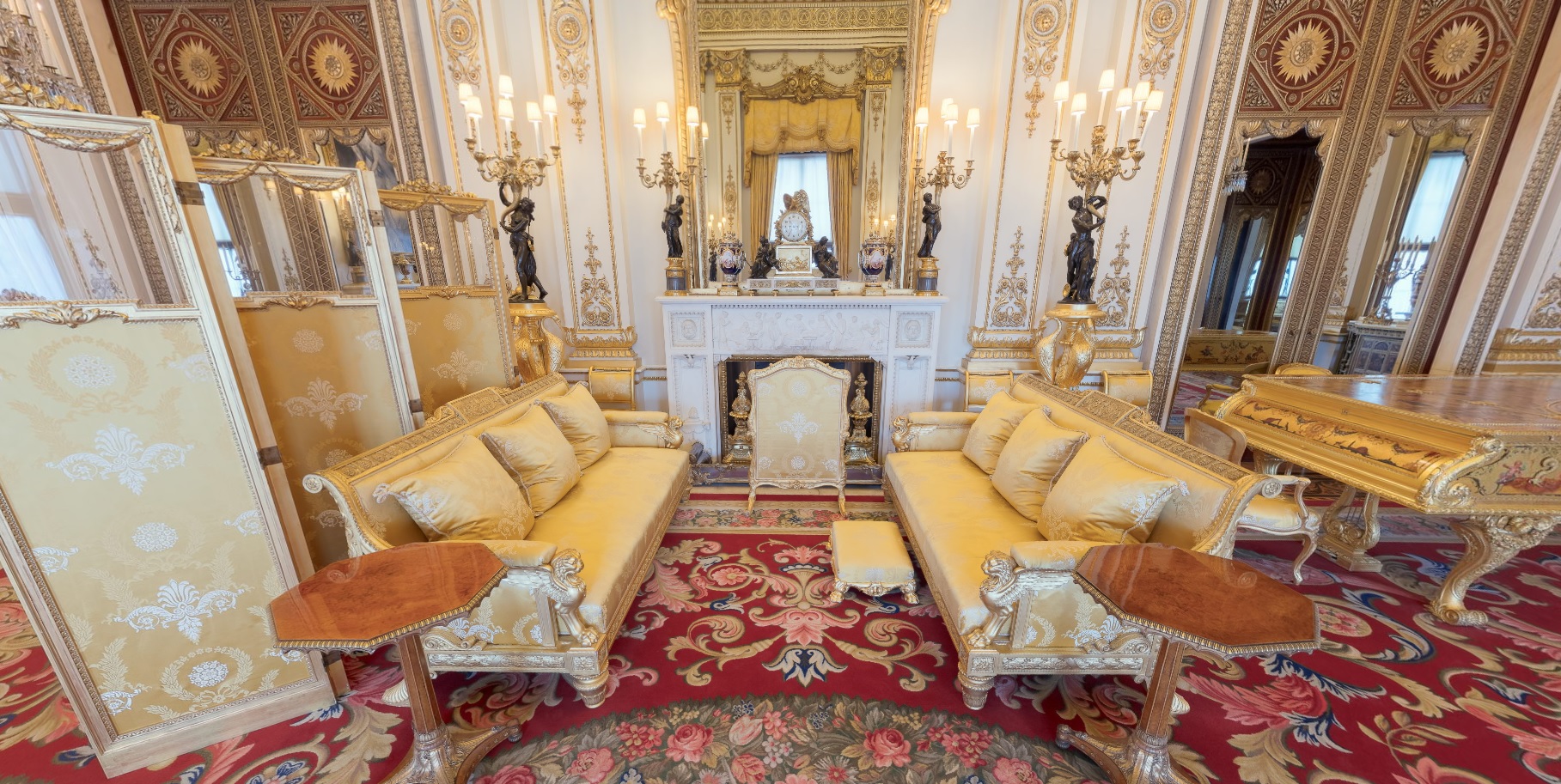 Drawing Room del Palacio de Buckingham. Foto: Captura