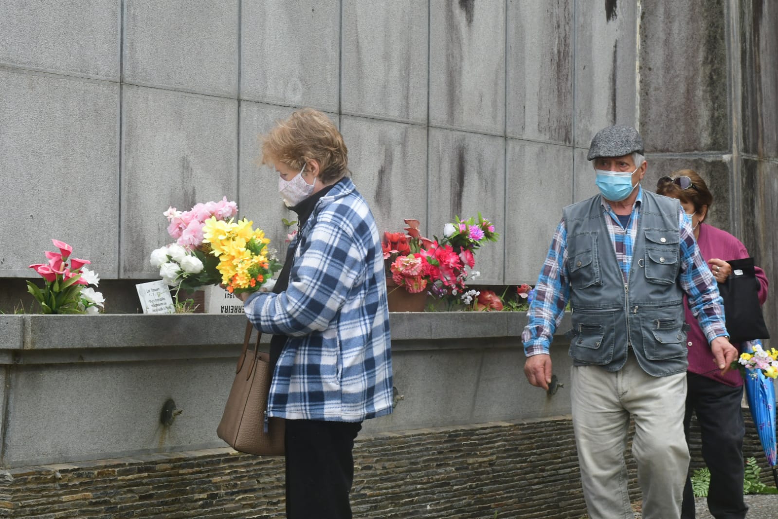 Cementerios en Día de los Difuntos. Foto: Francisco Flores