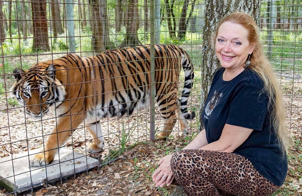 Carole Baskin en "Tiger King". Foto: Difusión