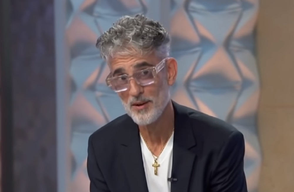 Miguel Varoni, el actor de "Pedro el escamoso", en 2021. Foto: Captura de YouTube