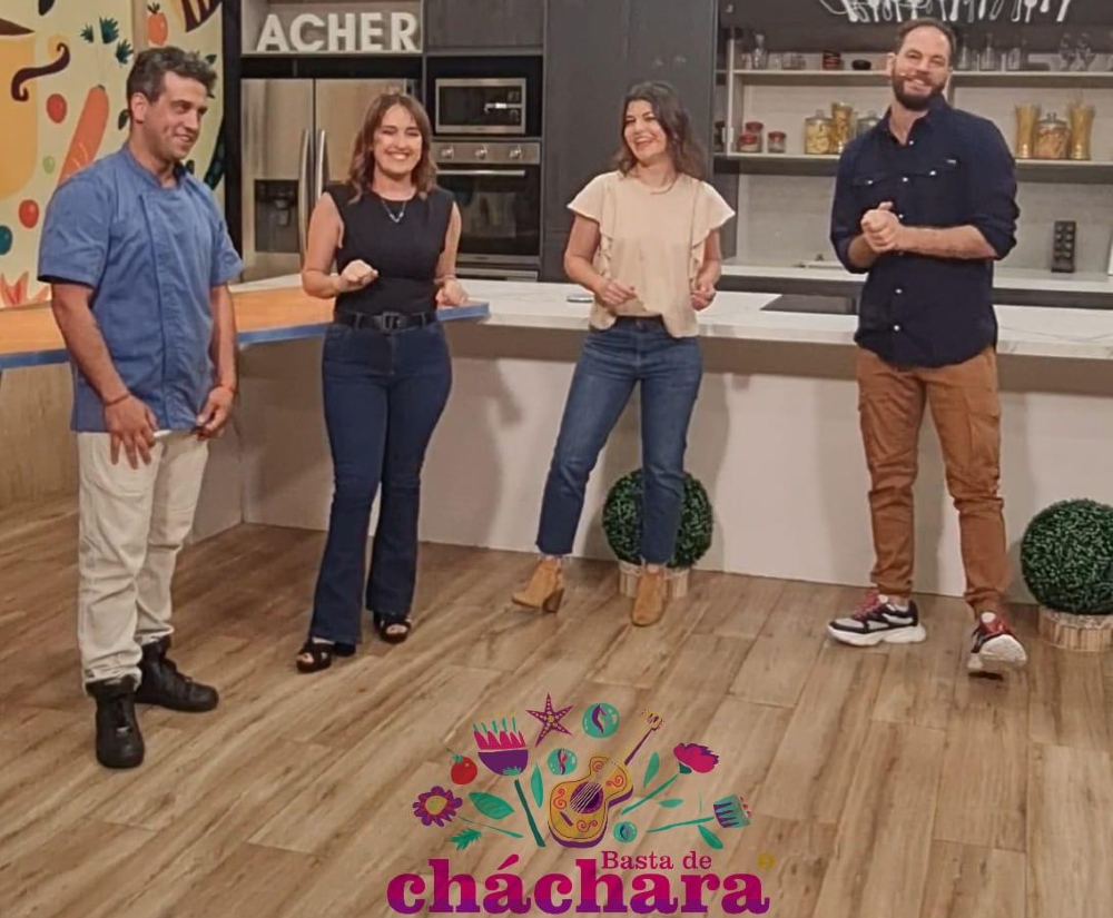 El equipo de "Basta de cháchara". Foto: Gentileza