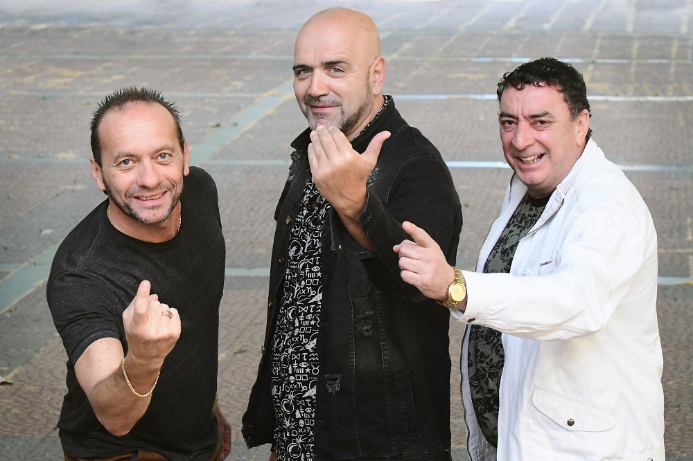 Miguel Ángel Cufos, Gerardo Nieto y Yesty Prieto: Karibe con K. Foto: Estefanía Leal