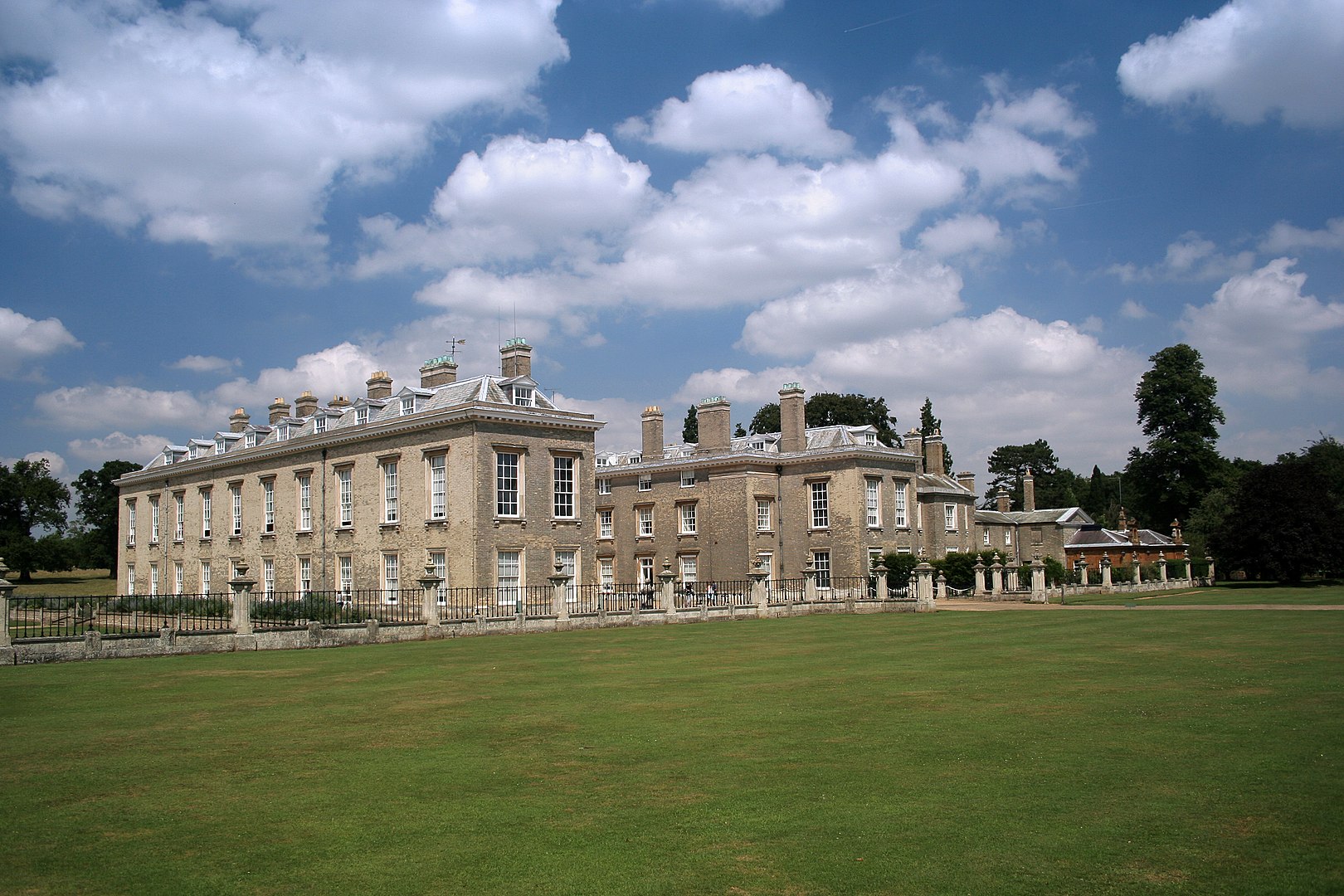 Althorp, la residencia de la familia Spencer y donde vivió Lady Di. Foto: Wikimedia commons