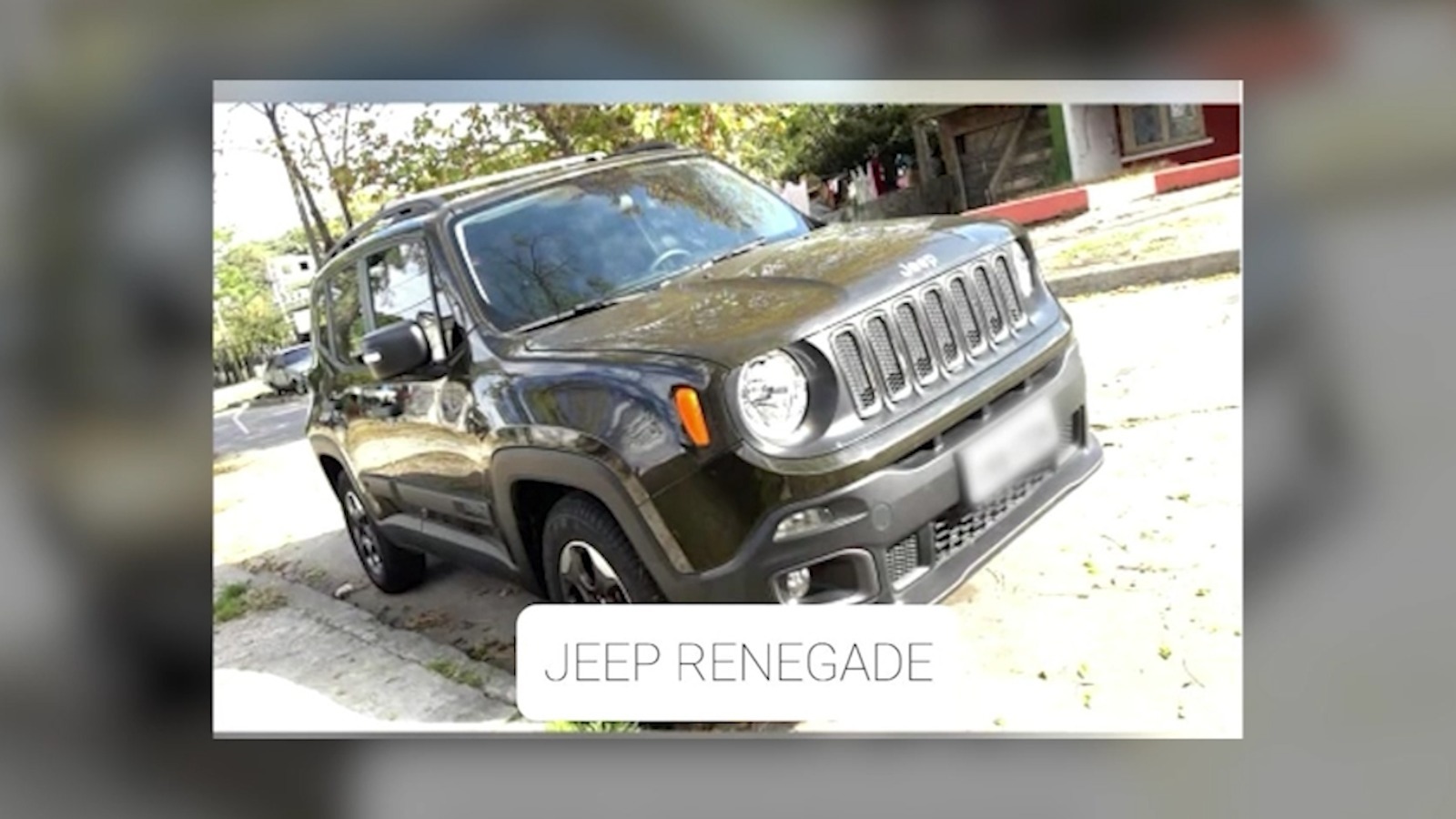 Camioneta Jeep Renegade incautada en "Operación Rigel". Foto: Ministerio del Interior