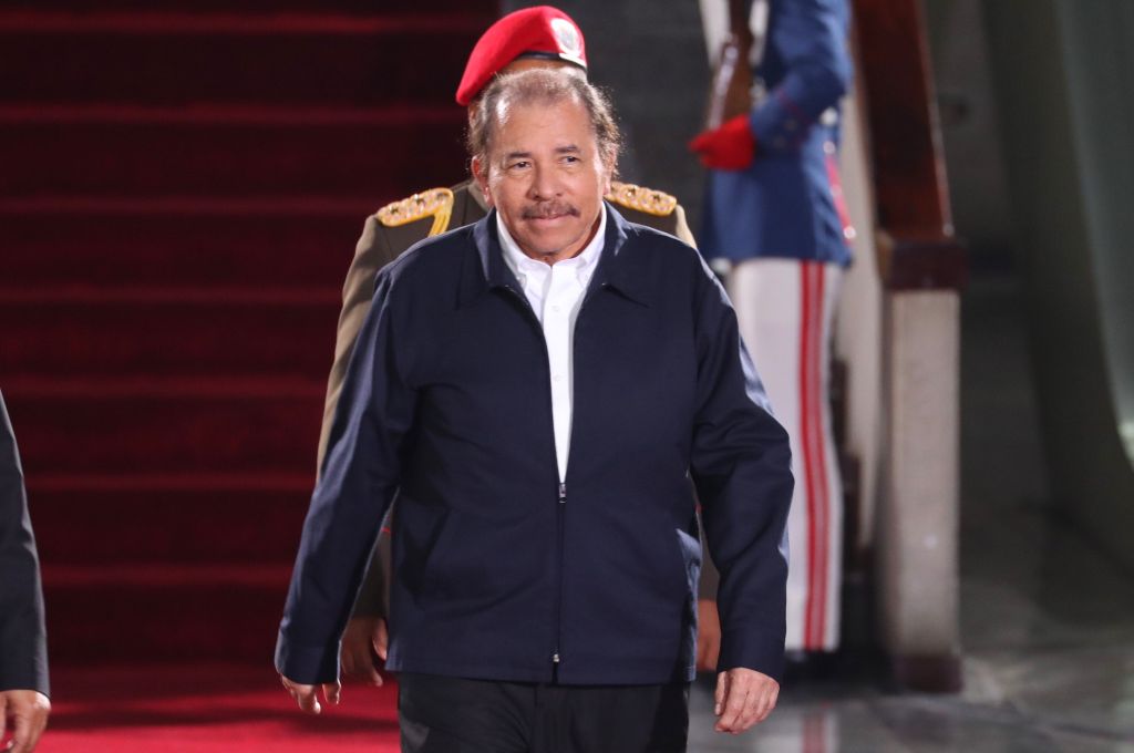 Daniel Ortega, presidente de Nicaragua. Foto: EFE
