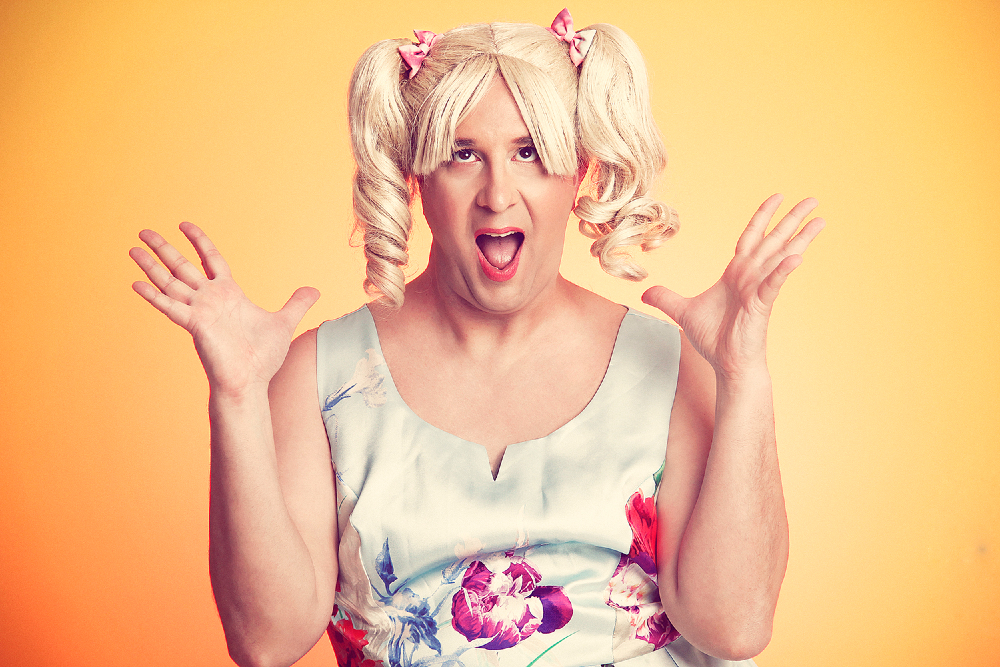 Pablo Angeli como "Luly", Foto: Difusión