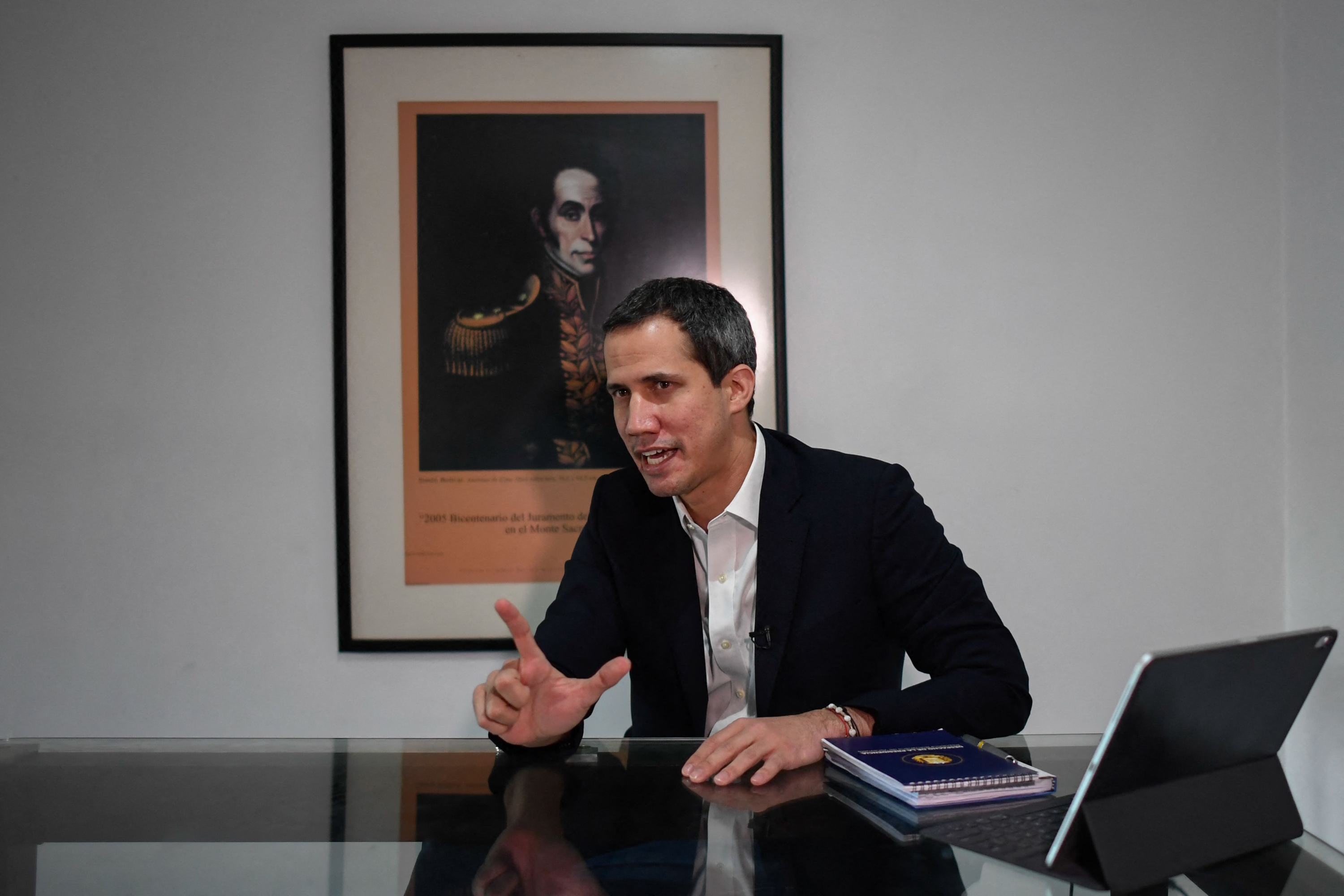 Juan Guaidó. Foto: AFP.