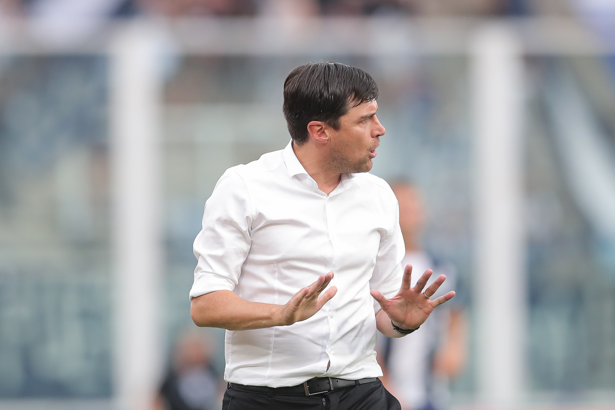 Alexander "Cacique" Medina, técnico de Talleres. Foto: @Talleresdecba.