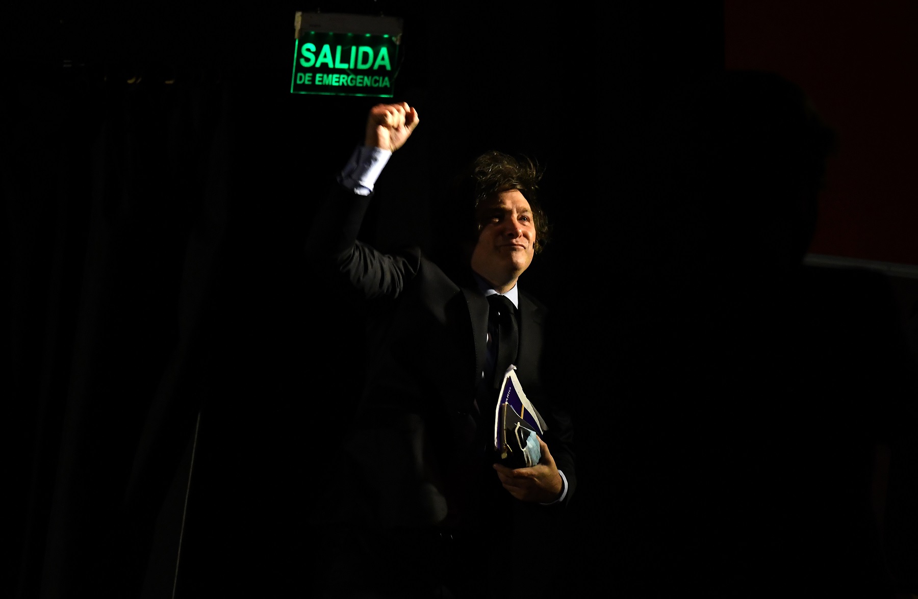 Javier Milei. Foto: Fernando Ponzetto.