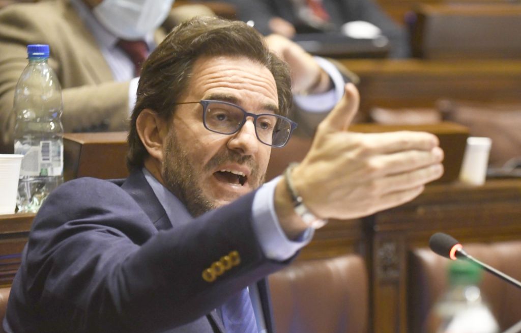 Germán Cardoso en la Cámara de Diputados. Foto: Archivo El País