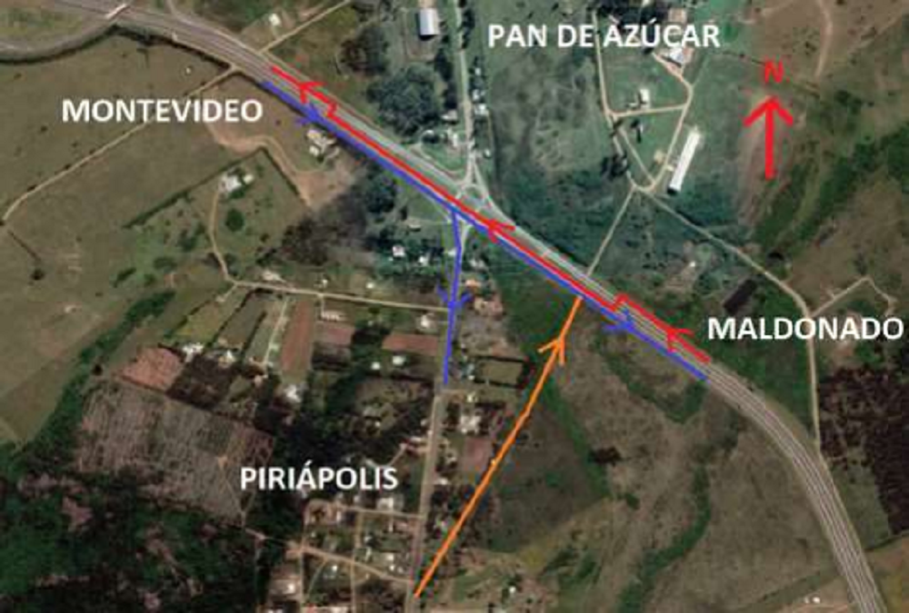 Cambios en la circulación por Ruta Interbalnearia y Ruta 37. Foto: MTOP