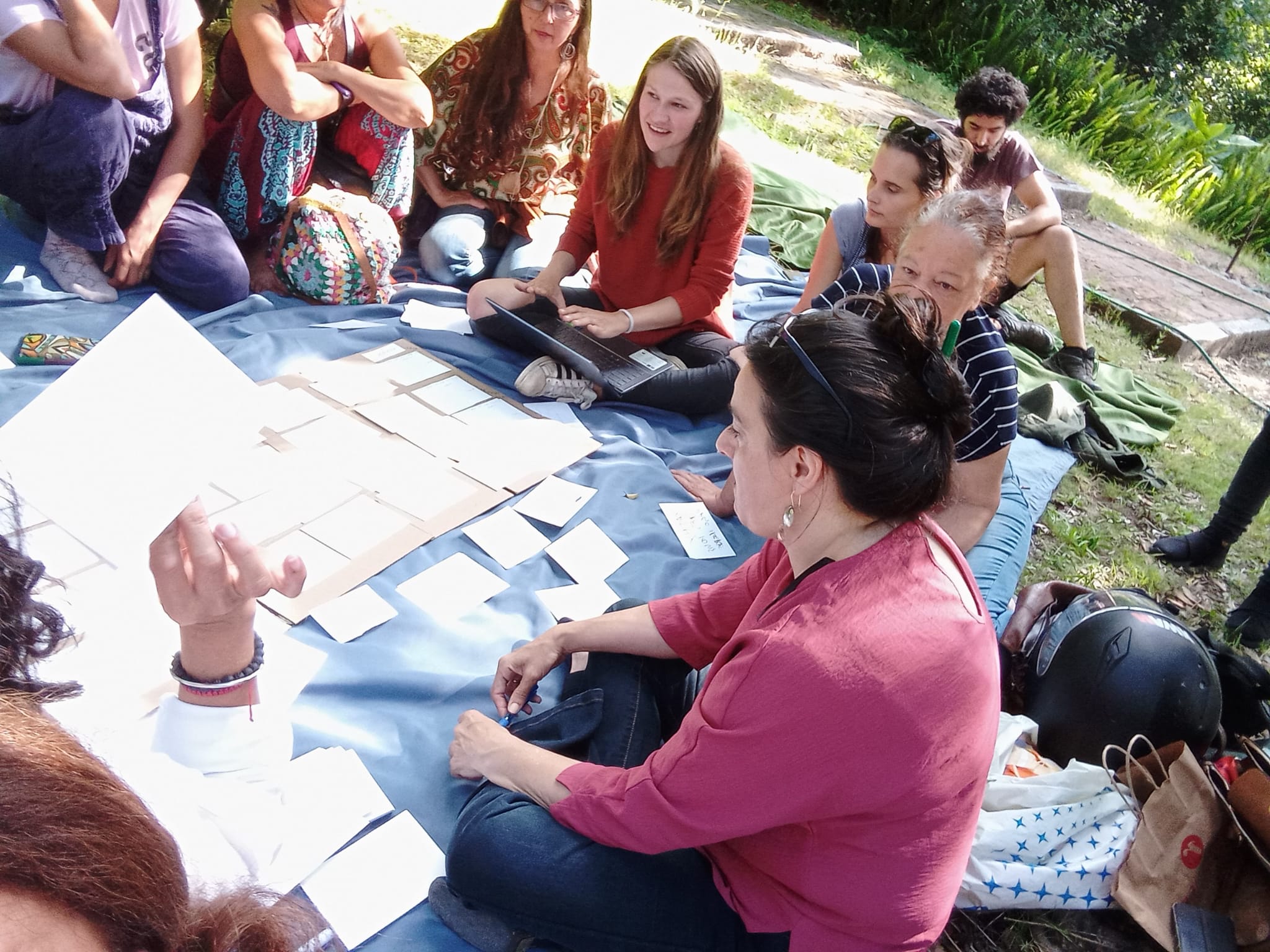 Emprendedores se preparan para Tienda Arboretum. Foto: Mariela Pérez