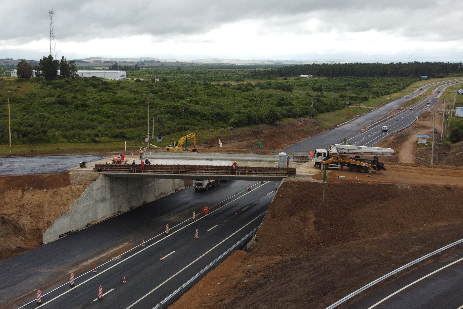Cruce ruta interbalnearia y Ruta 37. Foto: Ricardo Figueredo